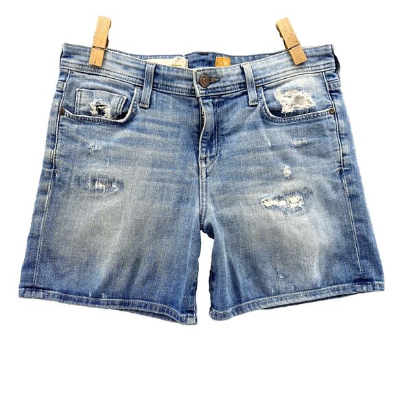 Anthropologie Pilcro Hyphen Jean Shorts Women's 32" Jorts‎ Boho 90's Classic Y2k - Picture 1 of 12